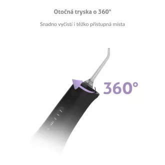 TrueLife AquaFloss Compact L100 crni - oralni irigator TrueLife AquaFloss Compact L100 crni - oralni irigator