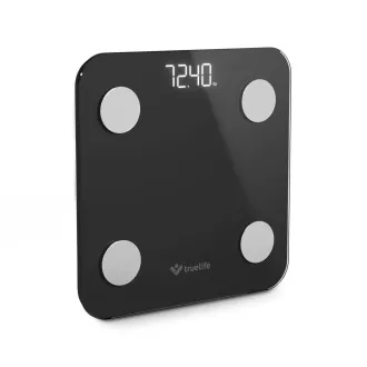 TrueLife FitScale W1 BT crna - vaga za bioelektričnu impedanciju s Bluetoothom