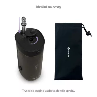 TrueLife AquaFloss Mini M50 - oralni irigator - crni