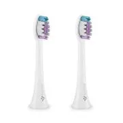 TrueLife SonicBrush glave Clean-serije, osjetljive bijele, pakiranje od 2 komada