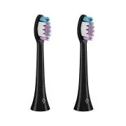 TrueLife SonicBrush glave Clean-serije, osjetljive crne, pakiranje od 2 komada