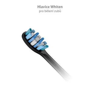 TrueLife SonicBrush glave Clean-serije, izbjeljujuće crne, pakiranje od 8 komada