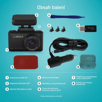 LAMAX T8 - auto kamera LAMAX T8 - auto kamera