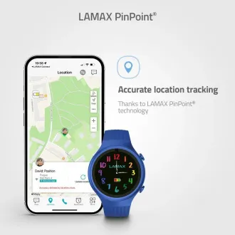 LAMAX WatchY4 Sport Blue