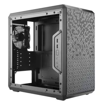 Cooler Master kućište MasterBox Q300L, mATX, prozirna bočna ploča, 1x 120 mm ventilator, crna