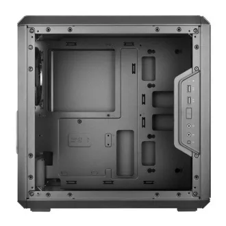 Cooler Master kućište MasterBox Q300L, mATX, prozirna bočna ploča, 1x 120 mm ventilator, crna