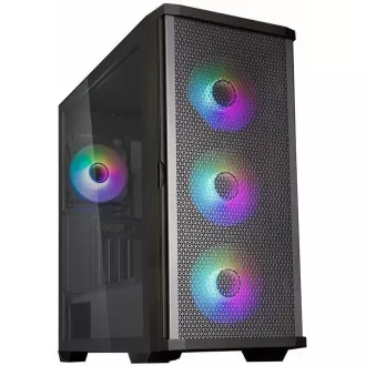 Zalman kućište Z10 Duo / ATX / 4x120 mm ARGB ventilator / 2xUSB 3.0 / USB-C / kaljeno staklo