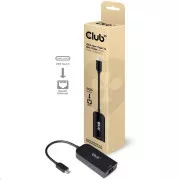 Club3D adapter USB 3.2 Gen 1 Tip C na RJ45 2,5 Gbps, 24 cm