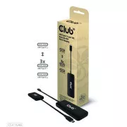 Club3D čvorište 1xUSB-C do 4xUSB-C, 10Gbps priključak, PD 3.0