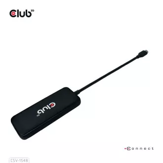 Club3D čvorište 1xUSB-C do 4xUSB-C, 10Gbps priključak, PD 3.0