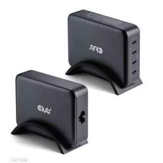 Club3D putni punjač 240W GaN tehnologija, 4xUSB-C, PPS + PD 3.1 podrška
