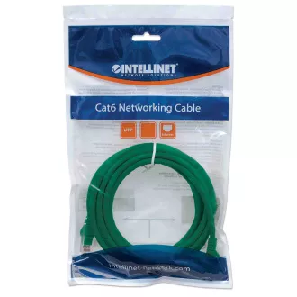 Intellinet Patch kabel Cat6 UTP 15m zeleni, cca