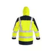 Muška reflektirajuća jakna LONDON, 5u1, žuto-plava, veličina 2XL