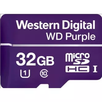 WD MicroSDHC kartica 32GB ljubičasta WDD032G1P0C klasa 10, 16TBW