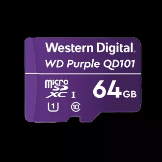 WD MicroSDXC kartica 64 GB ljubičasta WDD064G1P0C klasa 10, 16 TBW WD MicroSDXC kartica 64 GB ljubičasta WDD064G1P0C klasa 10, 16 TBW