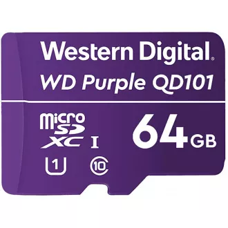 WD MicroSDXC kartica 64 GB ljubičasta WDD064G1P0C klasa 10, 16 TBW WD MicroSDXC kartica 64 GB ljubičasta WDD064G1P0C klasa 10, 16 TBW