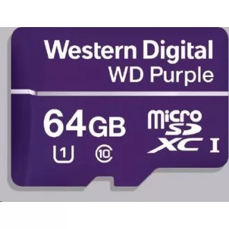 WD MicroSDXC kartica 64 GB ljubičasta WDD064G1P0C klasa 10, 16 TBW WD MicroSDXC kartica 64 GB ljubičasta WDD064G1P0C klasa 10, 16 TBW