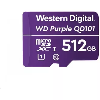 WD MicroSDXC kartica 512 GB ljubičasta WDD512G1P0C klasa 10 (R: 100 / W: 60 MB / s) WD MicroSDXC kartica 512 GB ljubičasta WDD512G1P0C klasa 10 (R: 100 / W: 60 MB / s)