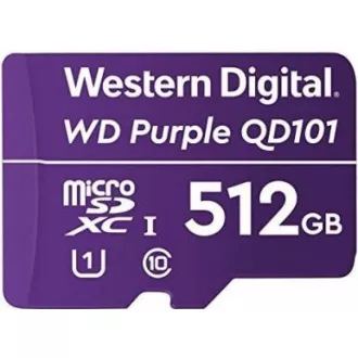 WD MicroSDXC kartica 512 GB ljubičasta WDD512G1P0C klasa 10 (R: 100 / W: 60 MB / s) WD MicroSDXC kartica 512 GB ljubičasta WDD512G1P0C klasa 10 (R: 100 / W: 60 MB / s)