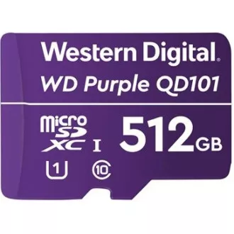 WD MicroSDXC kartica 512 GB ljubičasta WDD512G1P0C klasa 10 (R: 100 / W: 60 MB / s) WD MicroSDXC kartica 512 GB ljubičasta WDD512G1P0C klasa 10 (R: 100 / W: 60 MB / s)