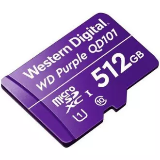 WD MicroSDXC kartica 512 GB ljubičasta WDD512G1P0C klasa 10 (R: 100 / W: 60 MB / s) WD MicroSDXC kartica 512 GB ljubičasta WDD512G1P0C klasa 10 (R: 100 / W: 60 MB / s)