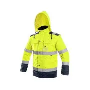 CXS LUTON jakna, visoke vidljivosti, muška, žuto-plava, veličina 2XL