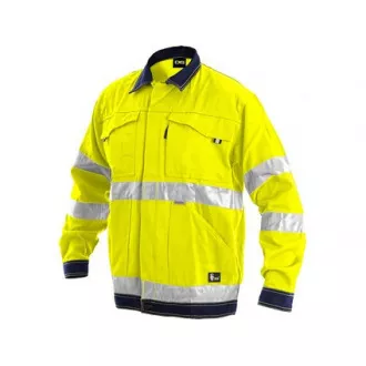 Bluza CXS NORWICH, upozorenje, muška, žuto-plava, vel.48
