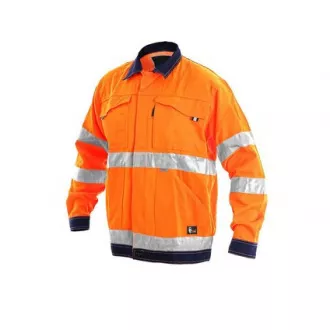 Bluza CXS NORWICH, upozorenje, muška, narančasto-plava, vel. 54