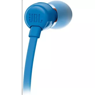 JBL T110 crne slušalice u uhu, 3,5 mm priključak, mikrofon, plave boje JBL T110 crne slušalice u uhu, 3,5 mm priključak, mikrofon, plave boje