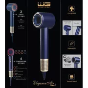 WG - Sušilo za kosu WG Elegance Air, 1600W, plavo