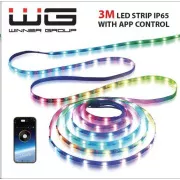 WG - Pametna LED traka WG18, 3 metra, s aplikacijom, IP 65, USB-A