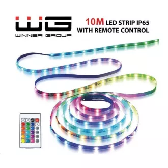WG - LED traka WG10, 10 metara, s kontrolerom, IP 65, s mrežnim adapterom WG - LED traka WG10, 10 metara, s kontrolerom, IP 65, s mrežnim adapterom