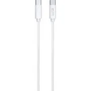 WG - Podatkovni kabel Type-C na Type-C, 2 metra, 3A, 60W, bijeli