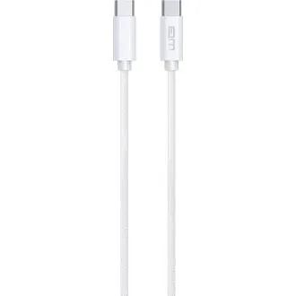 WG - Podatkovni kabel Type-C na Type-C, 2 metra, 3A, 60W, bijeli WG - Podatkovni kabel Type-C na Type-C, 2 metra, 3A, 60W, bijeli