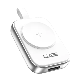 WG - Magnetski punjač s USB-C priključkom za Apple Watch, bijelo-srebrni WG - Magnetski punjač s USB-C priključkom za Apple Watch, bijelo-srebrni