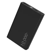 WG - Power Bank 10000 mAh, USB-C PD 20W + USB-A 22.5W, crna