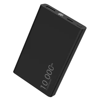 WG - Power Bank 10000 mAh, USB-C PD 20W + USB-A 22.5W, crna WG - Power Bank 10000 mAh, USB-C PD 20W + USB-A 22.5W, crna