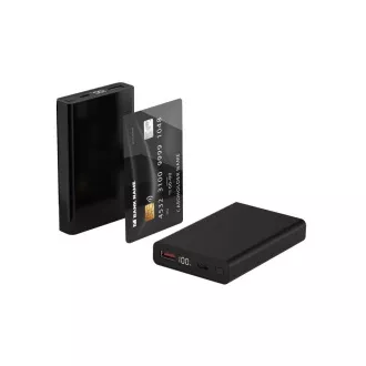 WG - Power Bank 10000 mAh, USB-C PD 20W + USB-A 22.5W, crna WG - Power Bank 10000 mAh, USB-C PD 20W + USB-A 22.5W, crna