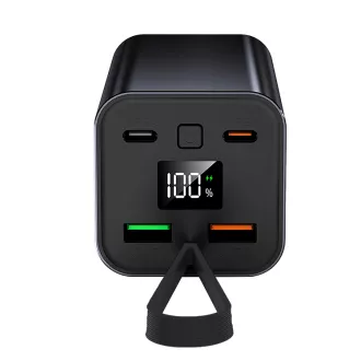 WG - Power Bank 20000 mAh, USB-C PD 18W + USB-A QC 3.0 22.5W, WG Medusa, crna WG - Power Bank 20000 mAh, USB-C PD 18W + USB-A QC 3.0 22.5W, WG Medusa, crna