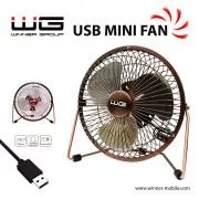WG - Ventilator USB mini ventilator 6 inča, brončani