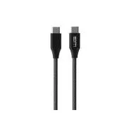 WG - Podatkovni kabel Type-C na Type-C, 1,5 metara, 5A, 140W, crni