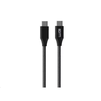 WG - Podatkovni kabel Type-C na Type-C, 1,5 metara, 5A, 140W, crni