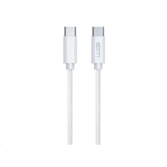 WG - Podatkovni kabel Type-C na Type-C, 3 metra, 3A, 60W, bijeli