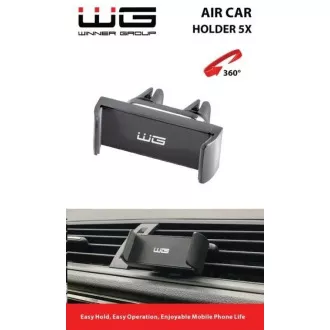 WG - Držač za automobil WG 5x, univerzalni, produživi, crni