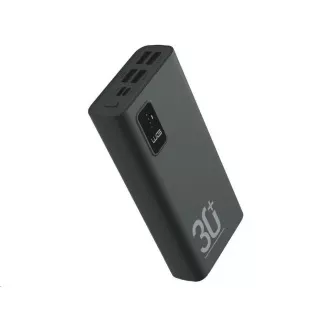 WG - Power Bank 30000 mAh, USB-C PD 20W, crna