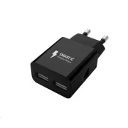 WG - Mrežni punjač 2x USB-A 2, 4A, crni