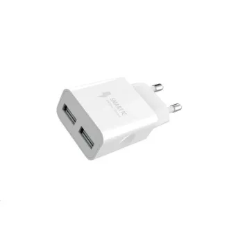 WG - Mrežni punjač 2x USB-A 2, 4A, bijeli