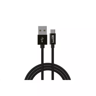 WG - Podatkovni kabel Type-C na USB-A / 1m / crni