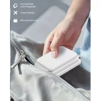 WG - Bežični punjač WGMaxFlex 3u1 / Sklopivi / 15W + 5W + 2.5W / WG 42 / bijeli