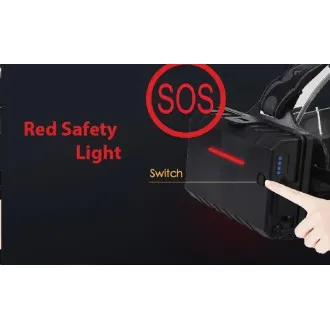 WG - WG3 LED prednje svjetlo sa stražnjim svjetlom upozorenja